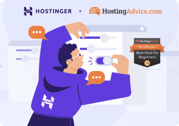 Hostinger Is Recommended as the Top Pick for Web Beginners by HostingAdvice Experts
